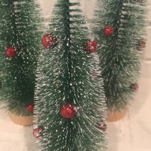 Set of 3 Bottle Brush Christmas Tree - Picture 12 of 12